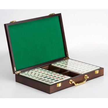 Mahjong - Boite bois