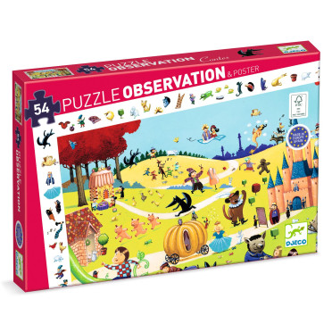 Puzzle observation Les contes