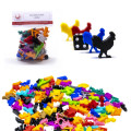 Figurines de Coq Meeple x5 2