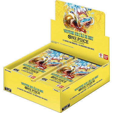 One Piece Le Jeu de Cartes - OP15 Aventures dur l'ïle de Dieu - Display de 24 Boosters