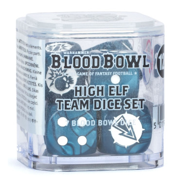 Blood Bowl : Set de Dés High Elf