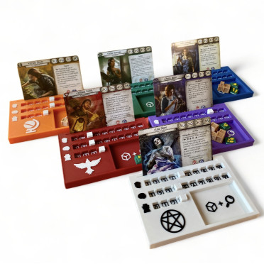 Arkham Horror The Card Game : 6 Investigator Boards