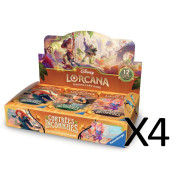 Bundle Lorcana - 6 Boites de 24 Boosters Contr&eacute;es Inconnues