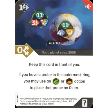 SETI — Pluto Promo Card