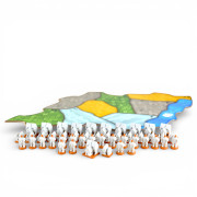 Kit d'am&eacute;lioration 3D - Jetons Deluxe ennemi compatible avec Spirit Island