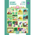 Story Puzzle - Les Trois Petits Cochons - 35 Pièces 3