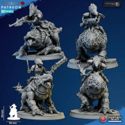 Ghamak - Vulturak - Cavaliers Ravok x4