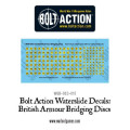 Bolt Action - British - Armour Bridging Discs Decal Sheet 0