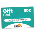 Carte cadeau de 50 euros 1
