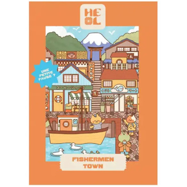 Mini puzzle - Fishermen Town - 99 pièces