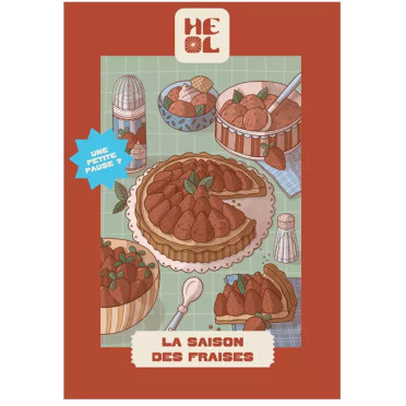 Mini puzzle - La Saison des Fraises - 99 pièces