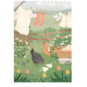 Mini puzzle - Laundry Helpers - 99 pi&egrave;ces