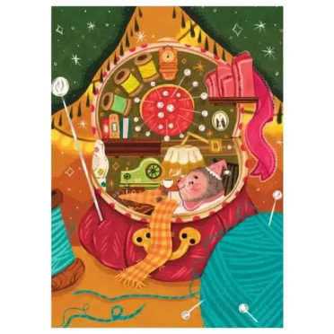 Mini puzzle - Mr Hole - 99 pièces