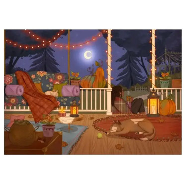 Puzzle - Autumn Night - 1000 pièces