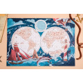 Puzzle - Mappemonde - 1000 pièces 1