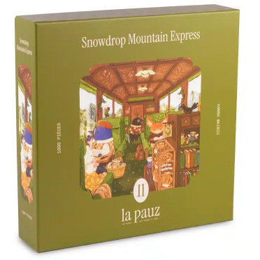 Puzzle - Snowdrop Mountain Express - 1000 pièces