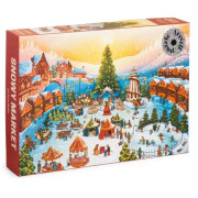 Puzzle - Snowy Market - 1000 pi&egrave;ces