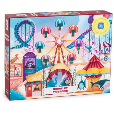 Puzzle - Sucre et frissons - 1000 pièces