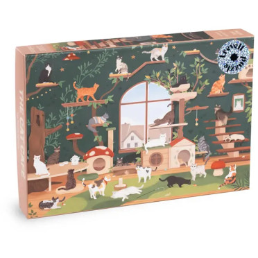Puzzle - The Cat Café - 1000 pièces