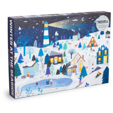 Puzzle - Winter At The Seaside - 1000 pièces