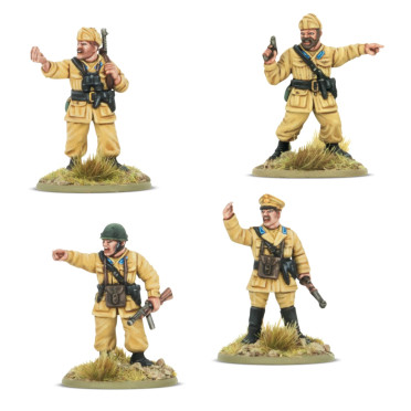 Bolt Action - Italian - Paracadutisti Platoon Commanders