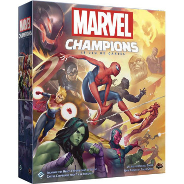 Bundle Marvel Champions : Le Jeu De Cartes + Playmat XL Orange