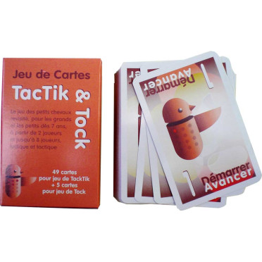 Cards for Tock and Tac Tic