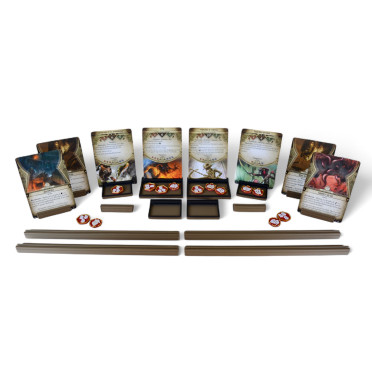 Horreur à Arkham : Le Jeu de Cartes - 16 supports pour cartes Ennemi & Traîtrise