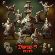 Pack complet Noblesse Imp&eacute;riale Humaine - Dragon's Fists