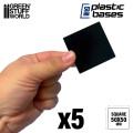 Plastic Square Bases 50mm 1