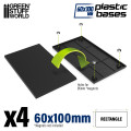 Plastic Bases - Rectangle 100x60mm 1