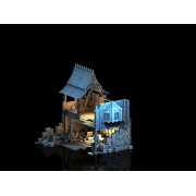 3D4U - Ruin House VIII - Medieval Town Set