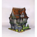 3D4U - Red Rose Lodge - Medieval Town Set 1