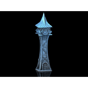3D4U - Clock Tower - Medieval Town