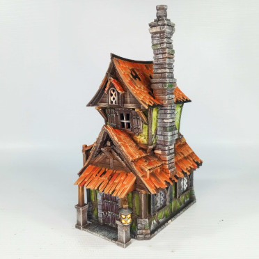 3D4U - Shoehorn House - Medieval Town