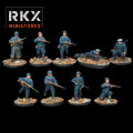 RKX Miniatures - Kriegsmarine Squad - German WW2 0