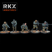 RKX Miniatures - Berlin Nachtjager Squad - German WW2