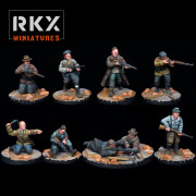 RKX Miniatures - Volkstruum Fighting Squad - German WW2