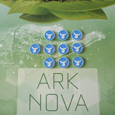 Jeton animaux oiseau 3D - Ark Nova