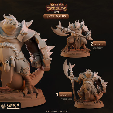 Cast n Play - Barren Kobolds - Swolbolds