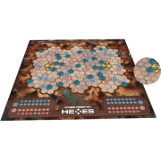 Knee Deep in Hexes - Desert Neoprene Mat