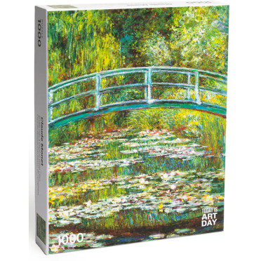 Puzzle - Claude Monet - Bridge over a Pond of Water Lilies - 1000 pièces