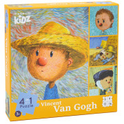 Puzzle - Vincent van Gogh - 4 in 1 - Museum Kidz