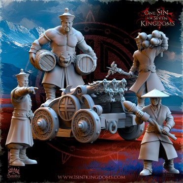 The Beholder Miniatures - Astarii - Rocket Battery