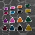 Twilight Imperium - Command and Control Enameled Metal Token Set 2