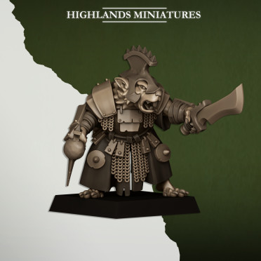 Highlands Miniatures - Sewer Vermin - Vermin Lord