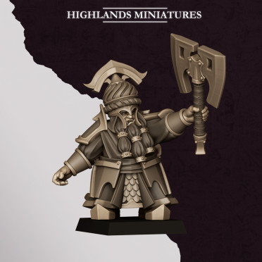 Highlands Miniatures - Sons Of Marduk - Marduk Commander