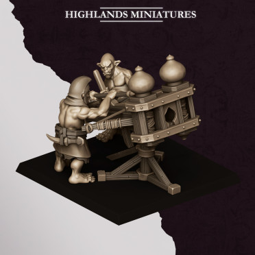 Highlands Miniatures - Sons Of Marduk - Hobgoblin Ballista