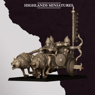 Highlands Miniatures - Sons Of Marduk - Hobgoblin Chariot