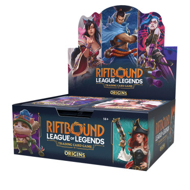 Riftbound: League Of Legends - Set 1: Origines - Boite de 24 boosters